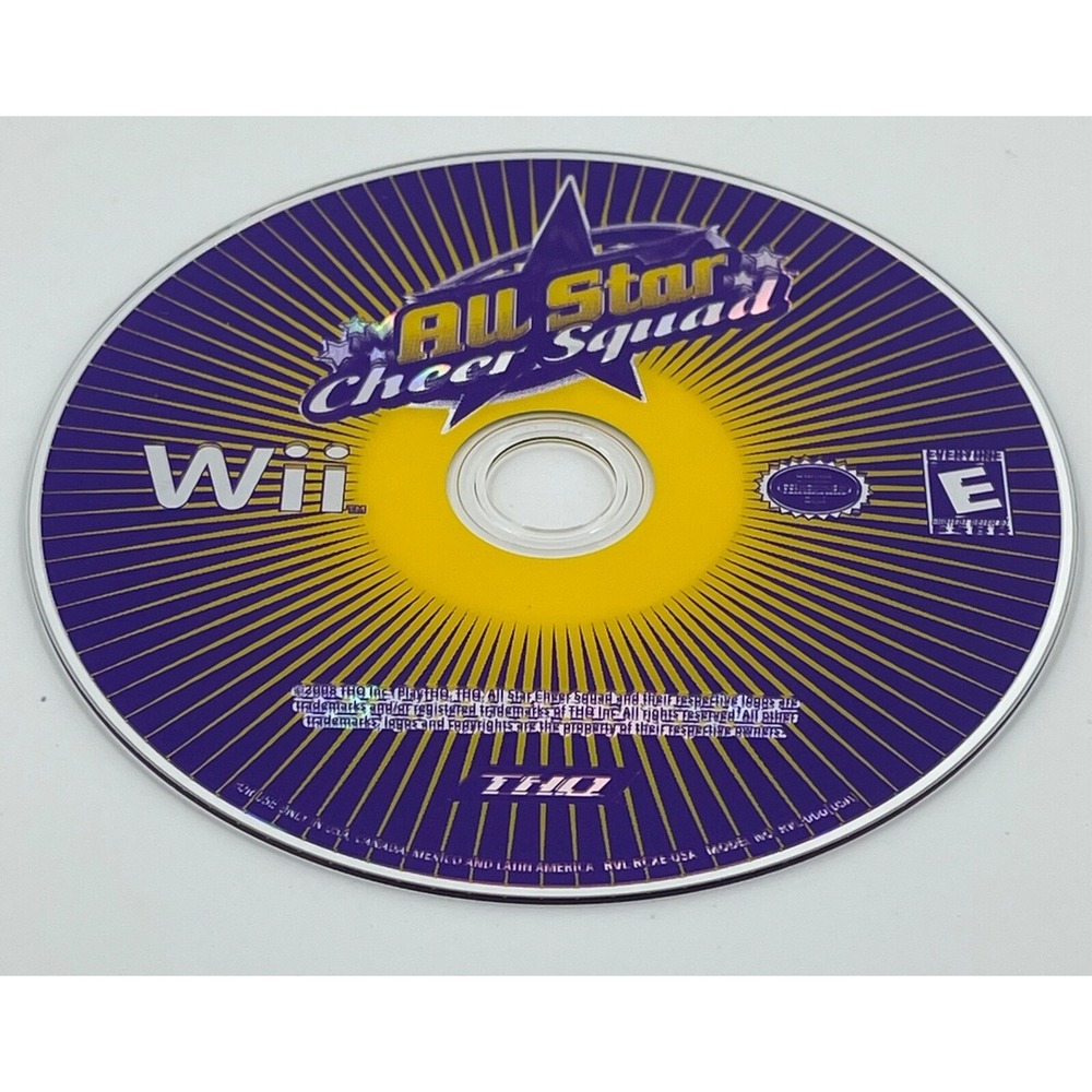 All Star Cheer Squad For Nintendo Wii TESTED‎